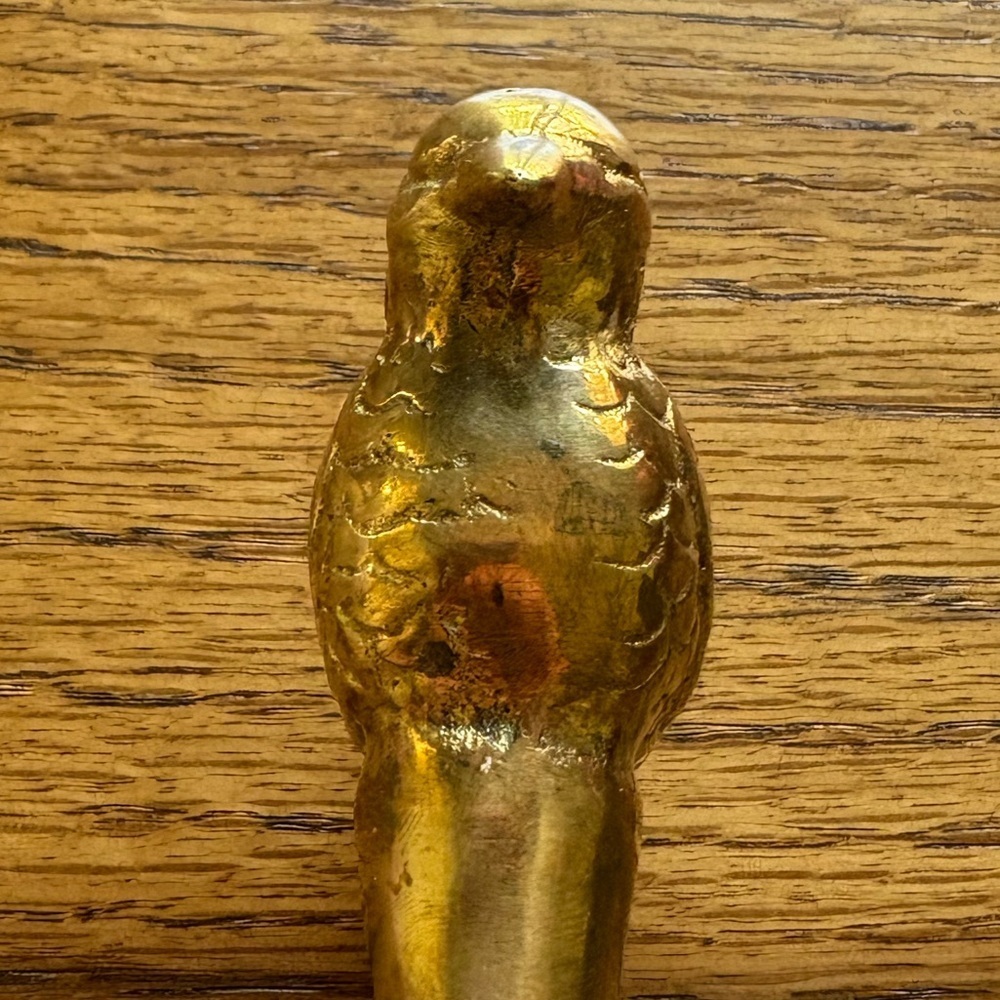 Vintage Brass Quail Letter Opener - Picture 10 of 14